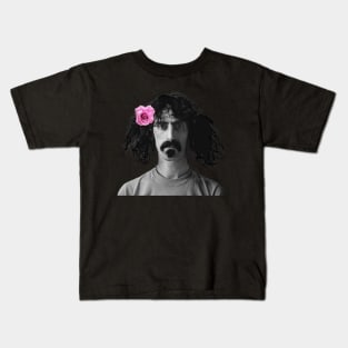 zappa... pink flower Kids T-Shirt